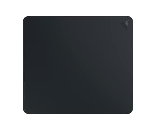 Razer Atlas Tempered Glass Gaming Mouse Mat: Ultra-Smooth Micro-Etched Surface - Dirt and Scratch-Resistant - Anti-Slip Base - Quiet Mouse Movements - Black - Mousepad / Desk Mat