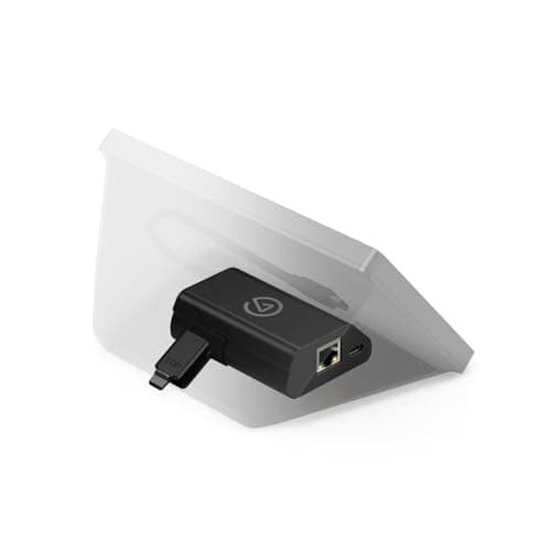 Elgato Network Dock for Stream Deck – Wired Ethernet Adapter, PoE or USB Powered, Easy On-Device Setup, Mounts to Desk, Wall, or SDXL Stand, for Studio, Broadcast, Events - Stream Deck