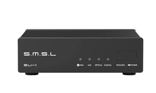 Fanmusic SMSL SU-1 MQA MQA-CD Audio Decoder AK4493S XU316 768kHz/32Bit DSD512 Hi-Res DAC - Audio Interface