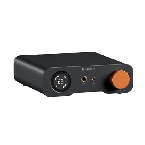 Fosi Audio ZH3 DAC Headphone Amp, Fully Balanced Preamp with AKM4493SEQ XMOS XU316 PCM 768kHz for Amplifiers, USB/Optical/COAX/RCA/12V Trigger Input, XLR/RCA/4.4mm/6.35mm Output with Remote - Audio Interface