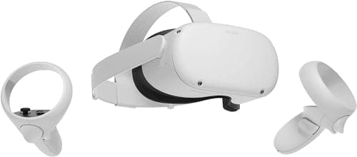 Oculus Quest 2 256GB Advanced All-in-One Virtual Reality VR Headset Set, White (Renewed) - VR Headset