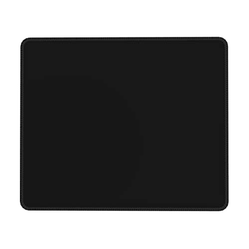 Jiposuhoe Customized Mousepad Add Your Text Picture Logo Custom Mousemat for Office Home Bedroom Desk Personalized Customize Mousepads Gifts Computer Desk Accessories, BlackA, 7.9"x9.5" - Mousepad / Desk Mat