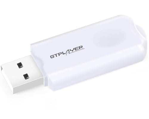 GTPLAYER Bluetooth 5.1 USB Adapter Wireless Audio Dongle for PC, Laptop, PS4, Switch, Headphones, for GTPLAYER Music Gaming Chair and Recliner, Single Device Connection - Gaming Chair
