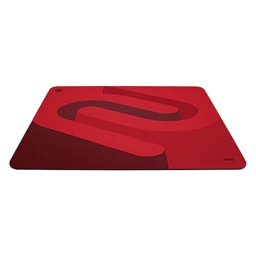 BenQ ZOWIE G-SR-SE Rouge II Large Esports Gaming Mouse Pad, Humidity resistance color cloth, Smooth glide feel with steady control, Uniform high-density rubber base with medium softness,Anti-Slip base - Mousepad / Desk Mat