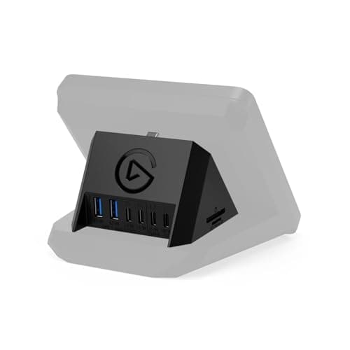 Elgato USB Hub – For Stream Deck +, 2 USB-C Ports/2 USB-A Ports, Power Delivery, SD/microSD Card Reader – USB-C, Mac/PC, Stream Deck & Power Supply Not Included - Stream Deck