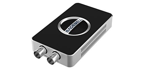Magewell USB Capture SDI 4K Plus 32100 – 1-Channel 6G-SDI to USB 3.1 Video/Audio Capture Device with SDI Loop-Through, Analog Line I/O, Up to 4Kp30 (32100) - Capture Card