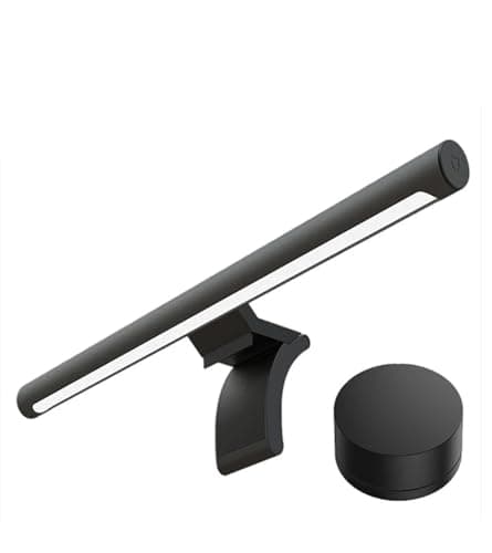 Xiaomi Mi Computer Monitor Light Bar - Easy Installation, Extra Computer Lighting w/o Taking Desktop Space, w/Wireless Remote Control Adjusting Lights Easily - Lighting