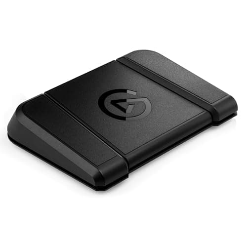 Elgato Stream Deck Pedal – Hands-Free Studio Controller, 3 Macro footswitches, Trigger Actions in apps and Software Like OBS, Twitch, YouTube and More, Works with Mac and PC - Stream Deck