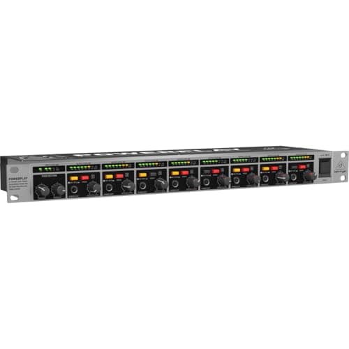 Behringer HA8000 V2 8-Channel High-Power Headphone Mixing and Distribution Amplifier | For Professional Stage and Studio Applications - Audio Interface