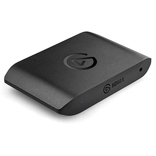 Elgato HD60 X - Stream and Record in 1080p60 HDR10 or 4K30 with Ultra-low Latency on PS5|Pro, PS4|Pro, Xbox Series X/S, Xbox One X|S, Nintendo Switch 2, in OBS and More, Works with PC and Mac - Capture Card
