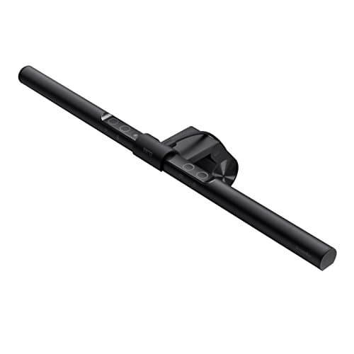 BenQ ScreenBar LED Monitor Light Bar - Auto-dimming, Adjustable Brightness and Color Temperature, No Screen Glare, Space-Saving, Eye-Care USB Monitor Lamp, Black - Lighting