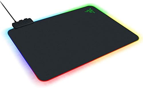Razer Firefly Hard V2 RGB Gaming Mouse Pad: Customizable Chroma Lighting, Built-in Cable Management, Balanced Control & Speed, Non-Slip Rubber Base - Mousepad / Desk Mat