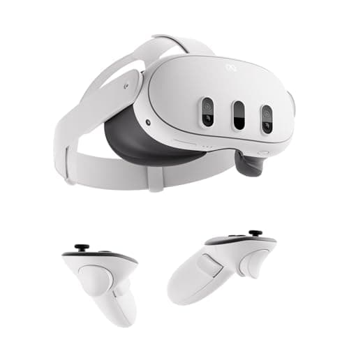 Meta Quest 3 512GB | VR Headset — Thirty Percent Sharper Resolution — 2X Graphical Processing Power — Virtual Reality Without Wires — Access to 40+ Games with a 3-Month Trial of Meta Horizon+ Included - VR Headset