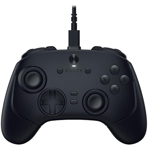 Razer Wolverine V3 Tournament Edition 8K PC Wired Gaming Controller: 8000 Hz Polling Rate - TMR Thumbsticks w/Swappable Caps - Ergonomic Design - 6 Remappable Buttons - Fast Triggers - Black - Controller