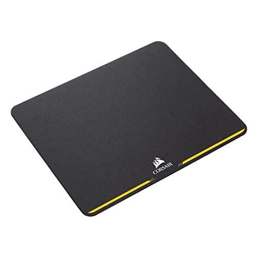 Corsair MM200 Medium Cloth Surface Mousepad (Glide-Optimised Textile Surface, Anti-Slip Base, Designed for Optical and Laser Mice, 360 x 300 x 2 mm) - Black - Mousepad / Desk Mat