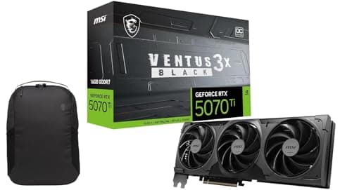 MSI VENTUS 3X GeForce RTX 5070 Ti - Video Card