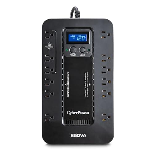 CyberPower EC850LCD - UPS / Surge Protector