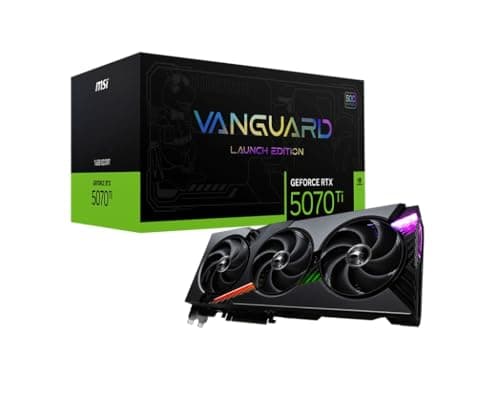MSI VANGUARD OC GeForce RTX 5070 Ti - Video Card