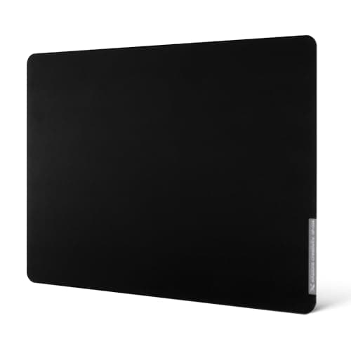 GMKWTL XVX Black Glass Mousepad 4.0, Hard Mouse Pad for Gaming, Ultra-Smooth Micro-Etched Surface Mouse Mat with Non-Slip Rubber Base(410mm*310mm) - Mousepad / Desk Mat
