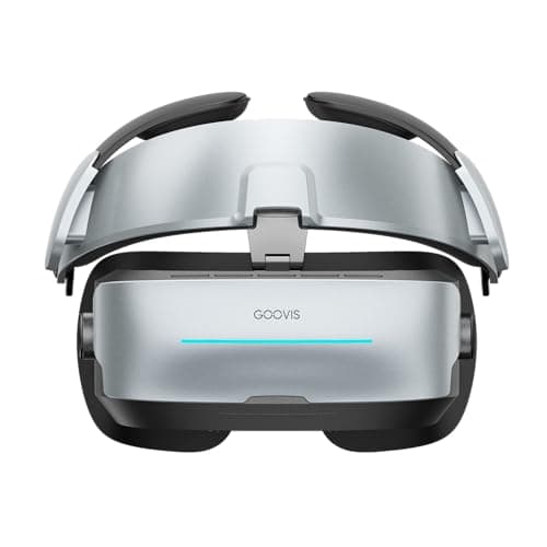 GOOVIS G3 Max XR Head Mounted Display – 1000'' QHD 2.5K 120Hz Micro-OLED Display, Blu-ray 3D Portable Theater, Compatible with iPhone 16/Android/PC/Handhelds/PS5/Blu-ray Players and More - VR Headset