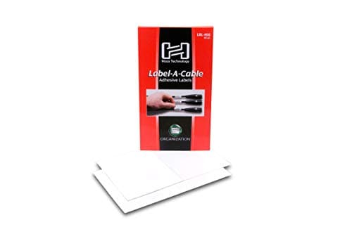Hosa LBL-466 Label-A-Cable Cable Labels, 60 pieces - Cable Management