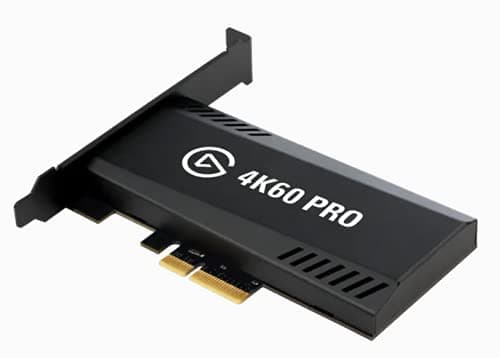 Elgato - 4K60 Pro MK.2 Recorder ,HDR10 Capture, Zero-Lag Passthrough (Renewed) - Capture Card