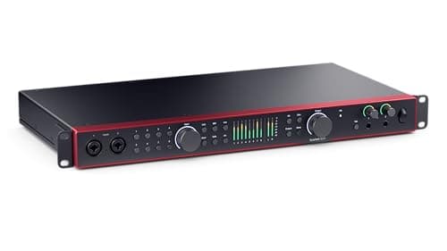 Focusrite Scarlett 18i20 4th Gen USB Audio Interface, for Multitrack Recording, Music Production and Podcasting — High-Fidelity, Studio Quality Recording, and All the Software You Need to Record - Audio Interface