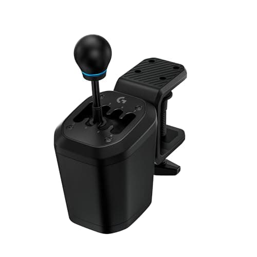 Logitech G RS H-SHIFTER - Sim Racing Gear Shifter compatible with PRO, RS50 Racing Wheel Base for consoles PlayStation 5, Playstation 4, Xbox-Series X|S, Xbox-One, and PC - Sim Racing