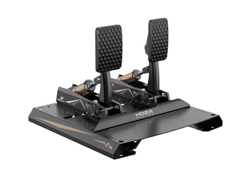 MOZA CRP2 Load Cell Pedals Pressure Sensor Pedal for Sim Racing Driving Video Games - Sim Racing
