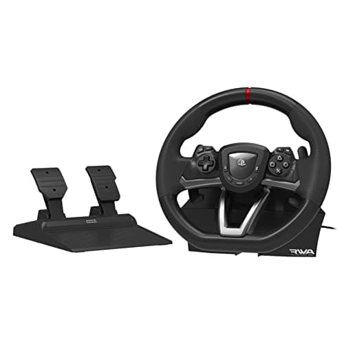 HORI Racing Wheel Apex for Playstation 5, PlayStation 4 and PC - Officially Licensed by Sony - Compatible with Gran Turismo 7 - Sim Racing