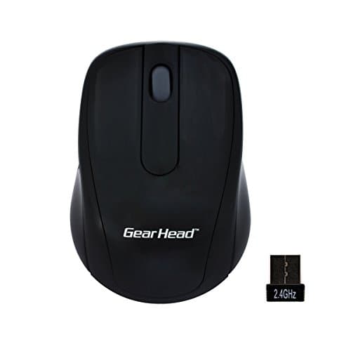Gear Head 2.4 GHz Wireless Optical Nano Mouse - Mouse