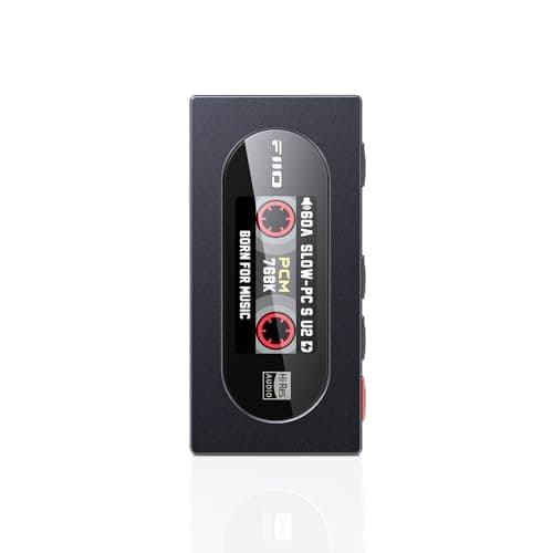 FIIO KA15 Portable DAC and Headphone Amplifier (Black) - Audio Interface