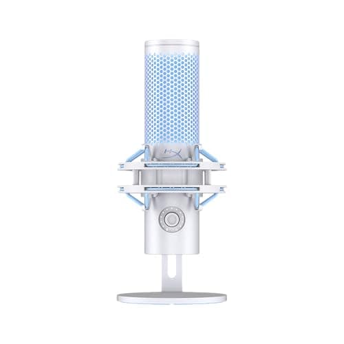 HyperX Quadcast 2 Frost – USB Microphone for Gaming, Streaming and Podcasting, with On-Board Controls, LED Lighting, Removable Shock Mount - Microphone