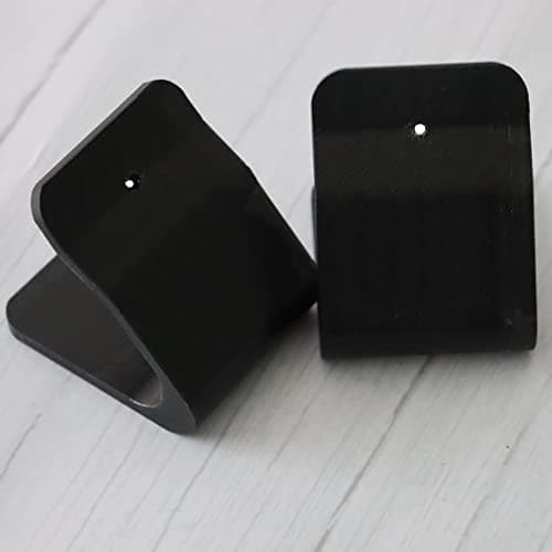 PIAOLGYI Stand for Philips Hue Play Bar with Screw,Holder for Philips Hue Play White & Color Smart Light,2 Pcs(Black) - Lighting