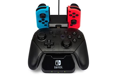 PowerA Controller Charging Base for Nintendo Switch, Black, Wireless Controller charging, Charge, rechargeable battery, Nintendo Switch, Joy-Con Charging, PowerA Wireless Charging - Controller
