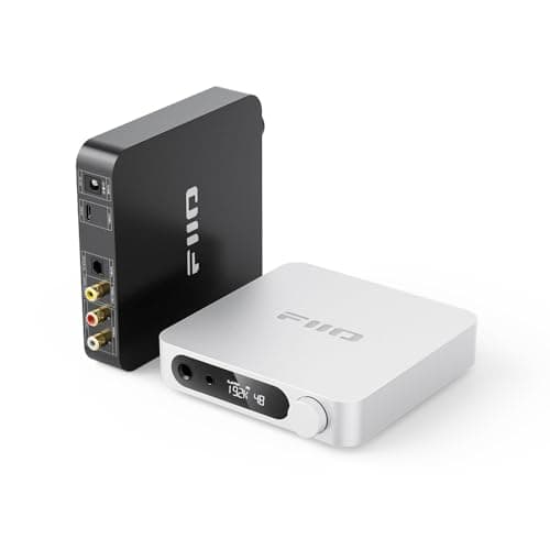 FiiO K11 Desktop 1400W Power Balanced Headphone DAC & Amplifier 384kHz/24Bit DSD256 for Home Audio/PC 6.35mm/4.4mm/RCA/Coaxial/Optical (Black) - Audio Interface