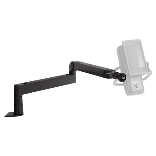 Elgato Wave Mic Arm LP - Premium Low Profile Microphone Arm with Cable Management Channels, Desk Clamp, Versatile Mounting, and Fully Adjustable – For Podcasting, Streaming, Gaming, and Home Office - Microphone