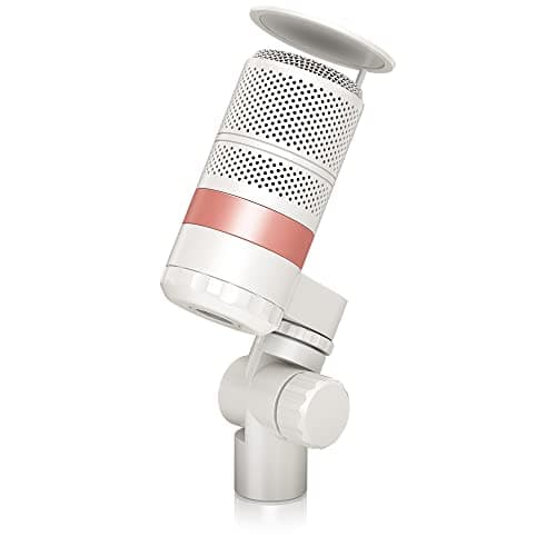 TC Helicon TC-Helicon GoXLR MIC-WH Dynamic Broadcast Microphone with Integrated Pop Filter. - Audio Interface