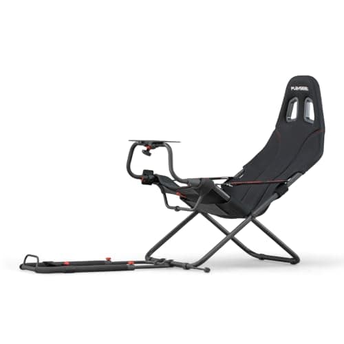 Playseat Challenge Racing Simulator Cockpit | Foldable & Adjustable | for High Performance Sim Racing | Compact & Flexible | Supports All Steering Wheels & Pedals | for PC and Console - Sim Racing