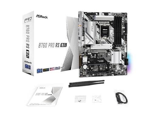 ASRock B760 Pro RS/D4 WiFi White - Motherboard