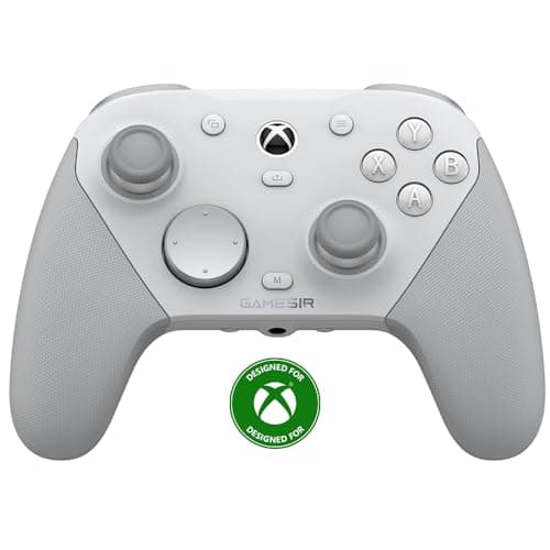 GameSir G7 Pro Wired Controller for Xbox Series X|S, Xbox One, Wireless Gamepad for PC&Android with TMR Sticks, Hall Effect Analog Triggers, 1000Hz Polling Rate, 3.5mm Audio Jack - White - Controller