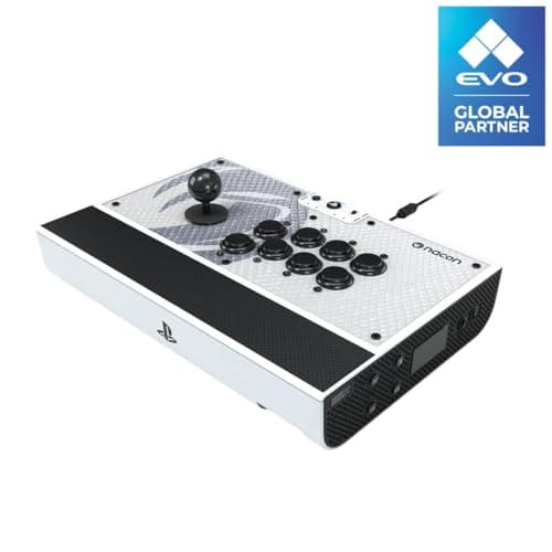 NACON Daija Arcade Fight Stick Officially Licensed for PlayStation PS5, PS4 and Windows 10 | 11 PC - Controller