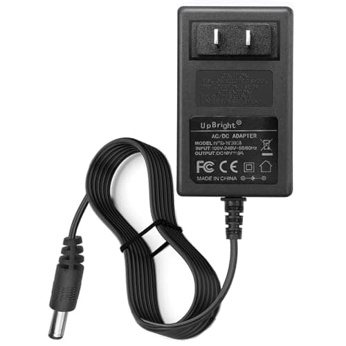 UpBright 12V AC/DC Adapter Compatible with Govee Immersion H6199 H6198 H61991D1 DreamView T1 Envisual RGBIC LED Backlight Smart TV Light 55-65" 75-85" BI24G-120200-Adu 2A 24W Power Supply Cord Charger - Lighting