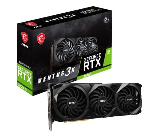MSI VENTUS 3X GeForce RTX 3070 Ti - Video Card