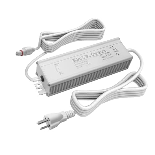 XZGm 36V Power Adapter for Govee Permanent Outdoor Strip Lights,Three Hole Interface, Only Applicable to H705A, B.not Suitable for one Hole and Large Three Hole Plugs. - Lighting