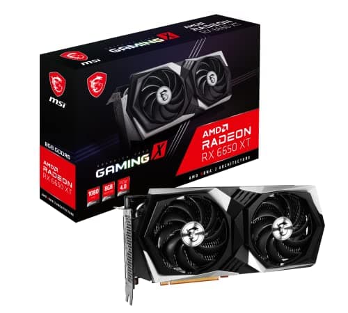 MSI GAMING Radeon RX 6650 XT - Video Card