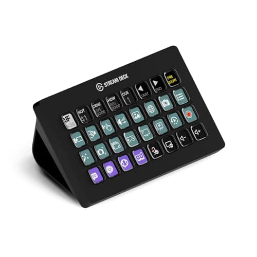 Elgato Stream Deck XL – Advanced Studio Controller, 32 Macro Keys, Trigger Actions in apps and Software Like OBS, Twitch, ​YouTube and More, USB, Works with Mac and PC - Stream Deck