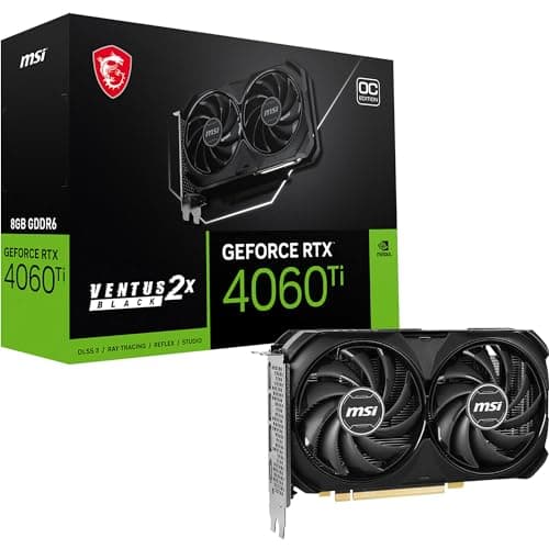 MSI VENTUS 3X GeForce RTX 4060 Ti - Video Card
