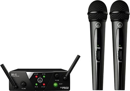 AKG WMS40 Mini2 Vocal Wireless Microphone System US25A/C - Microphone