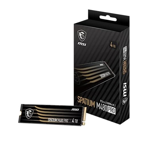 MSI SPATIUM M480 PRO HS 4 TB - Storage